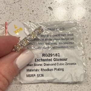 Bomb Party OG Rhodium Size 7